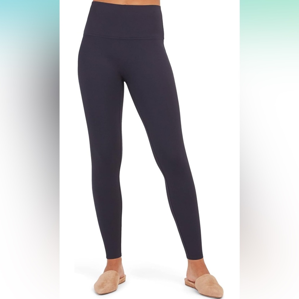SPANX Navy Ponte Leggings